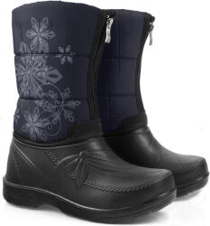  Női Hótaposó Gumicsizma Bélelt Habszivacs Eva Téli Magas Könnyű 40-ES (PRO-506)