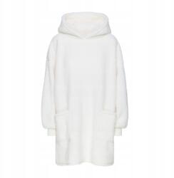 Henderson Krémszínű polár női fürdőköpeny kapucnis zsebekkel Henderson Fune L/XL (41952-01X)