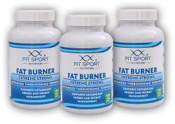 FitSport Nutrition 3x Fat Burner Extreme Strong 120 vege caps - Fat burner