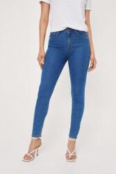 Nasty Gal Kék Magas Derekú Farmernadrág (40) (469693)