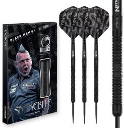 Red Dragon Dart szett steel Red Dragon Peter Wright Black Mamba, 22g, 90% - gravírozott