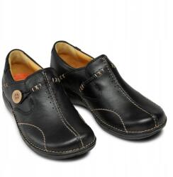 Clarks Női Bőr Félcipő Fekete 43-AS (20312837)