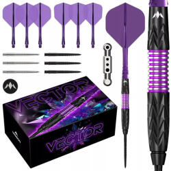 Mission Darts Dart szett steel Mission Vector 22g, 95% - gravírozott