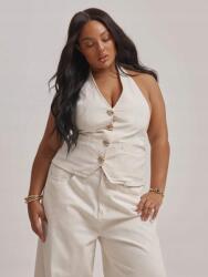  Musera Farmer Felső Ekrü Gombokkal (0XL)