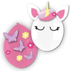 Amscan Unikornis léggömb, lufi 3 db-os kiegészítőkkel NETDPA9909852 (NETDPA9909852)