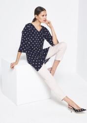 comma Sötétkék Tunika Fehér Pöttyös (34) (334133)
