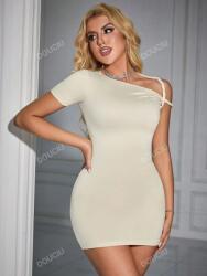 Shein Ecru Ceruza Mini Ruha (s) (582987)