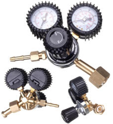 Technic Nitrogén reduktor, nyomásmérő 2 mérőórával Technic 2076M - takaritogep