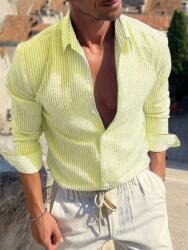 Shein Kétszínű Csíkos Ing (L)