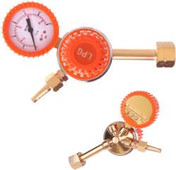 Technic Propán-bután lpg gázpalack reduktor nyomásmérővel