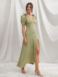 Shein Szatén Ruha V Neck (xs)