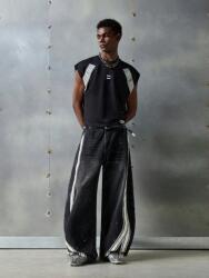  Neon Blanc Széles Grafit Farmernadrág (M)