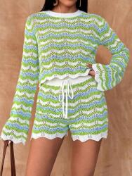 Shein Kötött Háromszínű Szett (s)