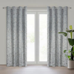 Takoy Draperie gata făcută KORNELIA din catifea decorată cu imprimeu lucios 140 x 250 cm-HF-459573