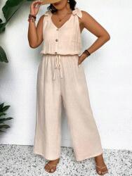 Shein Bézs Pamut Overál (2XL)