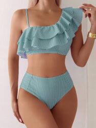 Shein Kétszínű Csíkos Fürdőruha (s)