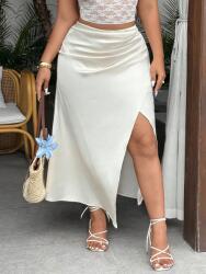 Shein Szatén Szoknya Kivágással (0XL)