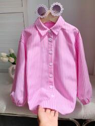 Shein Rózsaszín Csíkos Ing (4L)