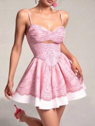 Shein Bő Szabású Mini Ruha Mintás (M)