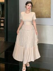 Dazy Bézs Ruha MIDI Ruha (M)