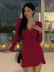 Dazy Piros Ruha Ujjú Ruha (XL)