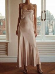 Dazy Púderszínű Szatén Ruha (s)