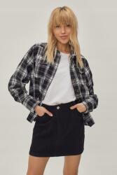 Nasty Gal Kockás Hosszú Ujjú Ing (32) (469941)