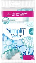 Gillette Női eldobható borotva Gillette Simply Venus 2 6 db (7702018070794)