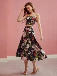  Motf Fekete Szoknya Felső Mintás Szett (s)