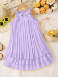 Shein Lila Plisszírozott Ruha (7L)