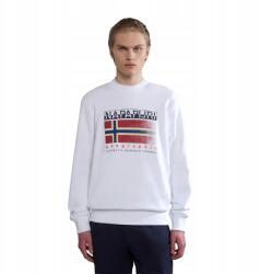 Napapijri Férfi pulóver Napapijri B-Kreis C brightwhite L (NP0A4HPF0021)