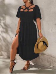 Shein Grafit Színű, Kivágott Ruha (0XL)