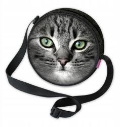 Bertoni Kerek filc kézitáska Bertoni Twist antracit Filon nyomott mintával (BERTT01)