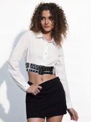  Aveloria Fehér Csíkos Rövid Ujjú Ing (XL)