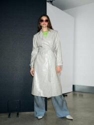  Aiirz Szürke Kabát Állatmintás Csíkos (s)