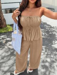 Shein Barna Nadrág Felső Szett (0XL)