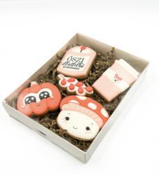 Tortastúdió Mézeskalács doboz, áttetsző tetővel, 200×150×36 mm (115260)