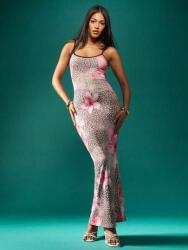 Missguided Mintás Maxi Ruha Vállpántokkal (L)