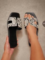 Shein Mintás Lapos Flip-flop Papucs (36) (603929)