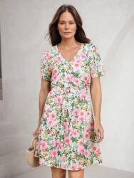 Emery Rose Ruha Ruha Virágokkal Öv (L)