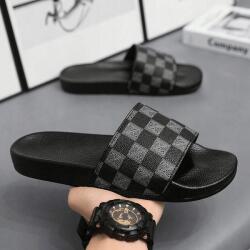 Shein Fekete Flip-flop Papucs Mintás (42) (603603)