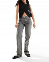 Pull&Bear Pull & Bear Egyenes Szárú Szürke Farmernadrág (32) (570281)