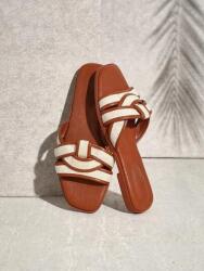 Shein Kétszínű Lapos Flip-flop Papucs (38, 5) (603184)