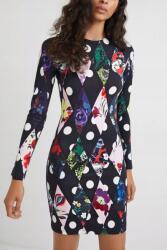 Desigual Fekete Ruha Mini Mintás (XL) (592246)