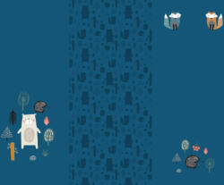 Takoy Panel babazsákra vízálló poliészter 155x120 petrol forest