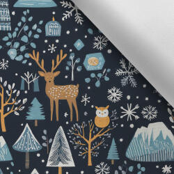 Takoy Vízálló poliészter TD/NS bagoly és szarvas az erdőben