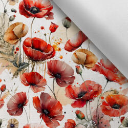 Takoy Vízálló poliészter TD/NS festett pipacsok