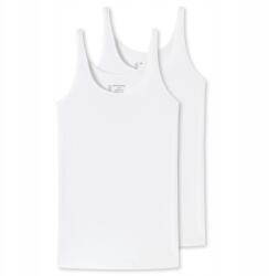 SCHIESSER Felső Fehér Ujjatlan Sima 2 Csomag XL J5G (174389-100-42)