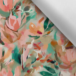 Takoy Vízálló poliészter TD/NS mintás absztrakt virágok rózsaszín