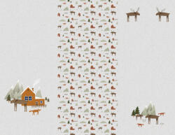 Takoy Panel babazsákra vízálló poliészter 155x120 északi tájkép